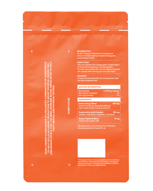 Energy & Endurance Capsules